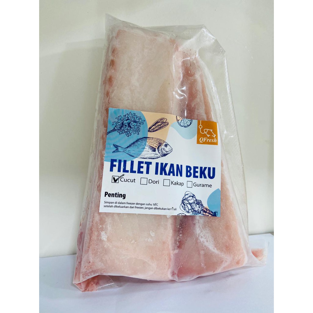 

Ikan Cucut Fillet Premium Frozen 1 kg
