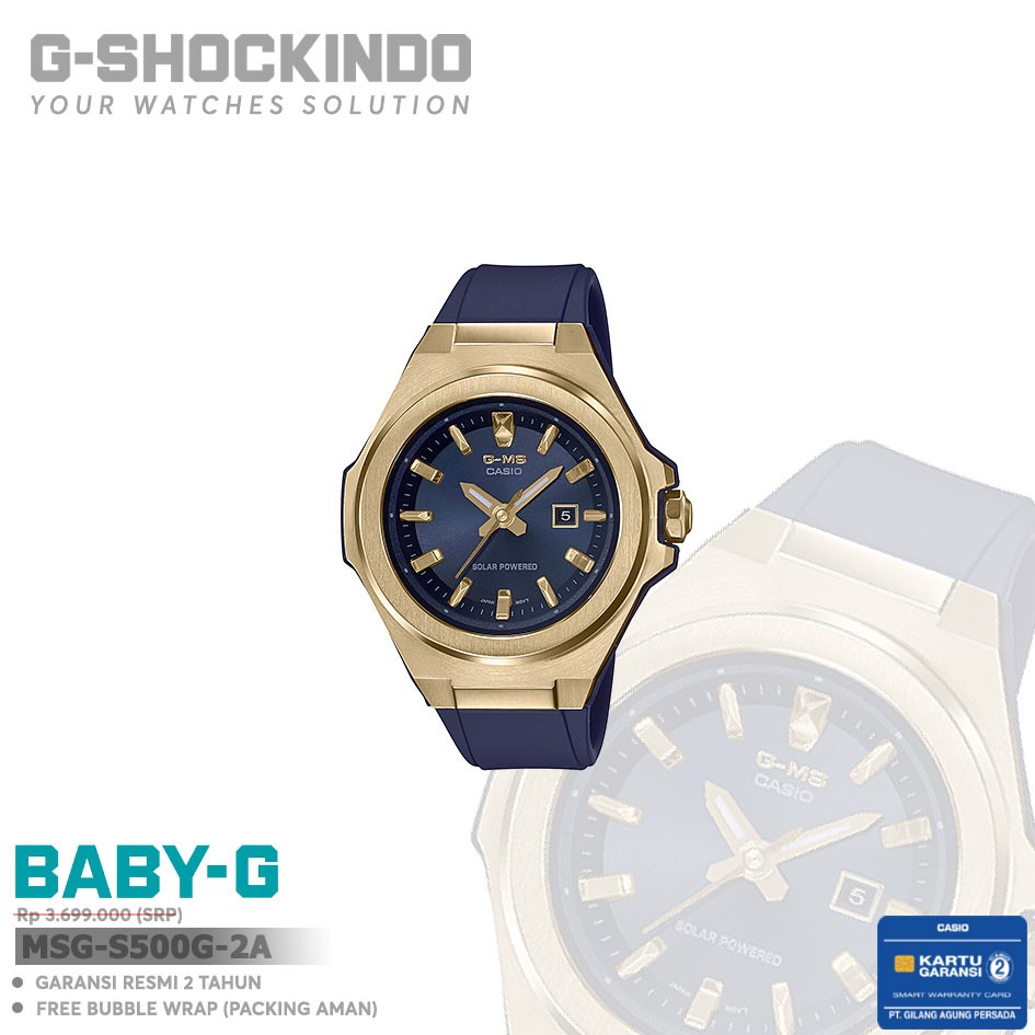 Casio Baby-G MSG-S500G-2A / MSG-S500G-2ADR Original