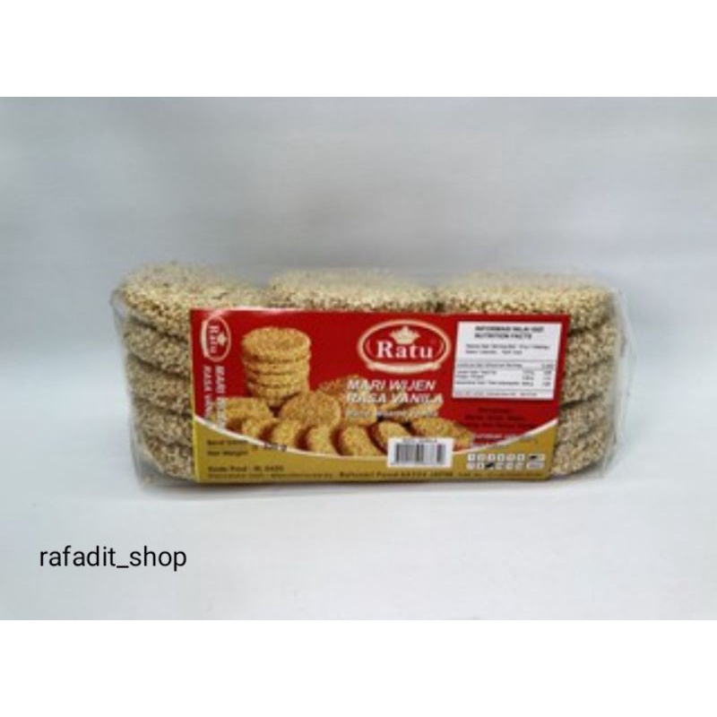 

Ratu.Kue Wijen Khas Lampung Netto. 180Gram