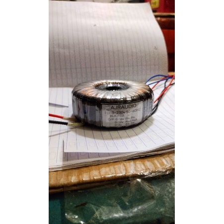 Trafo power sequenser Tasso audio 0-8v 0-12v 0-16v