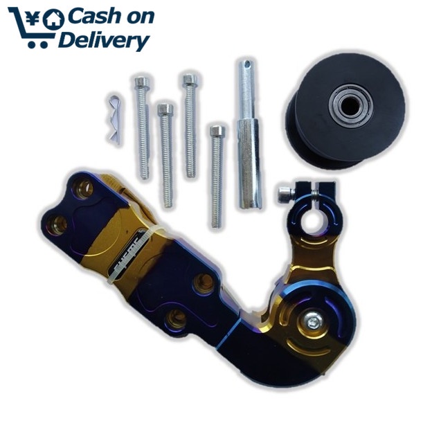 COD Stabilizer Roll Chems Two Tone Blue Gold Rantai Universal Sport Vixion