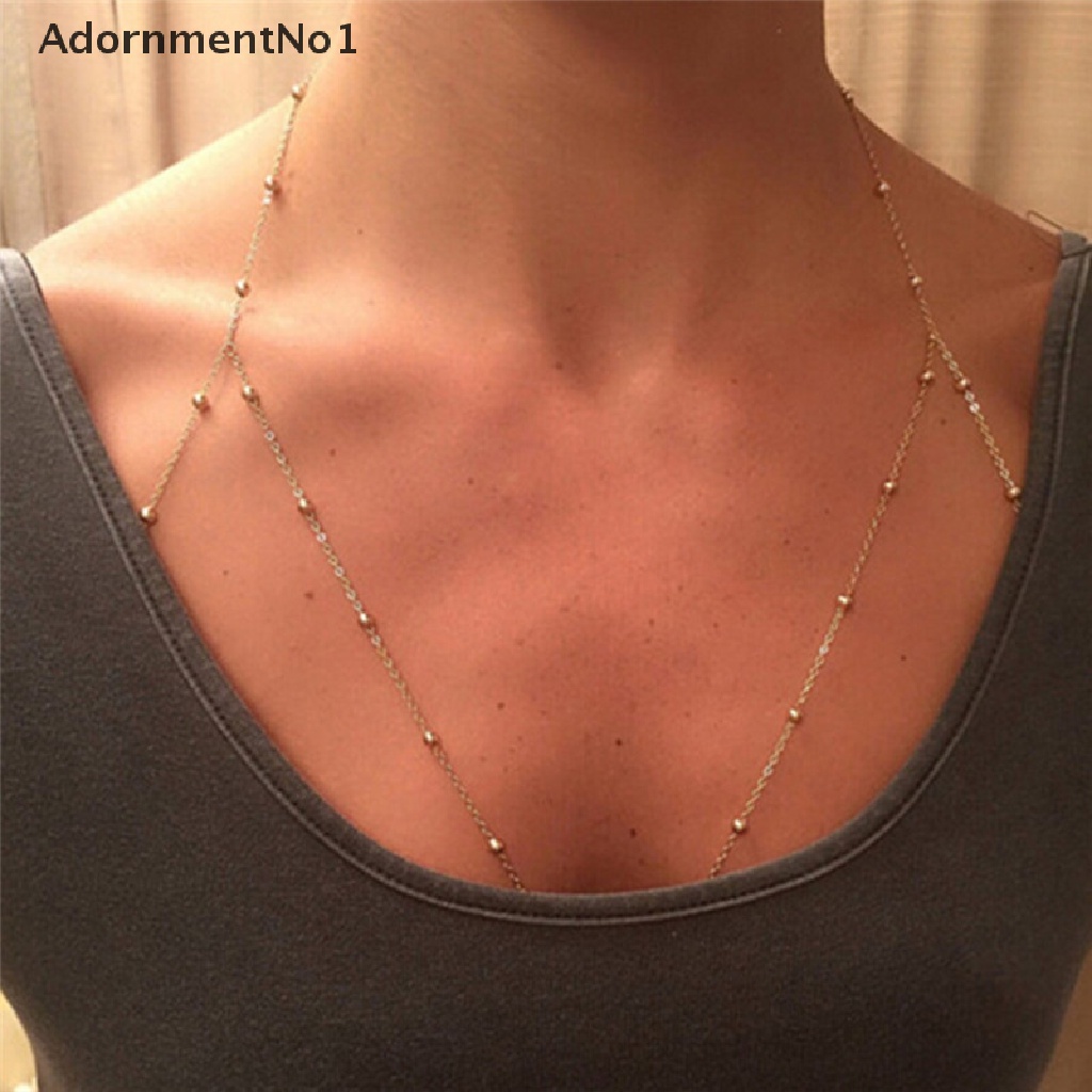 (AdornmentNo1) Kalung Rantai Badan / Perut / Dada Untuk Wanita