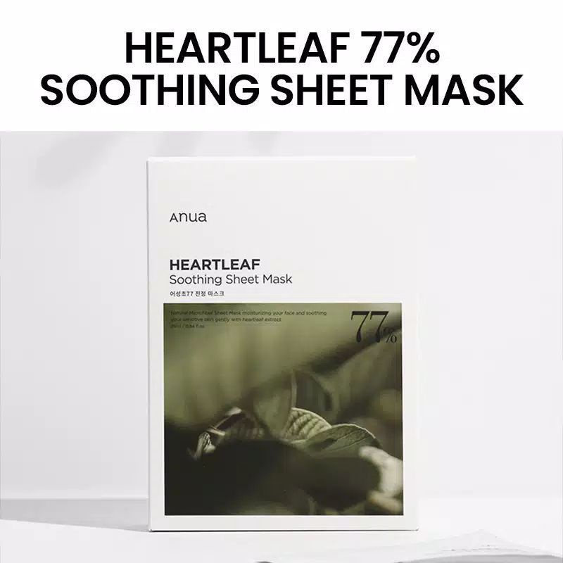 Anua Heartleaf 77% Soothing Sheet Mask