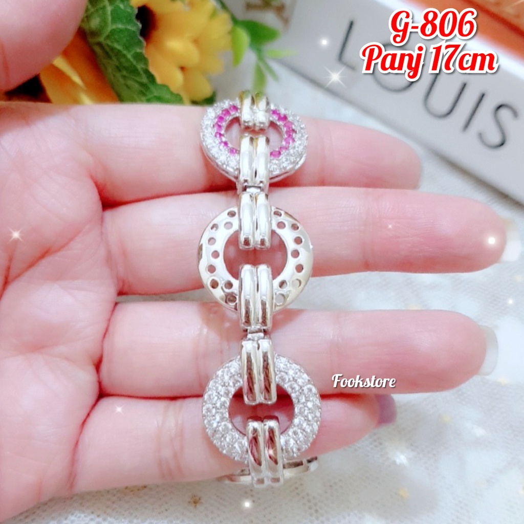 TERBARU Gelang Wanita 2 LAYER Fashion Korea-806