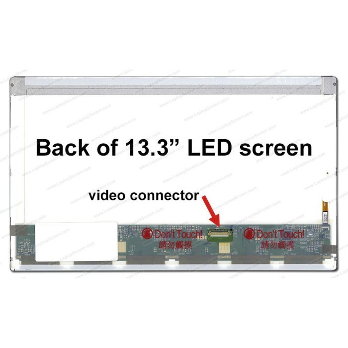 LCD LED Laptop Toshiba Satellite L630 L635 L730 L735 13.3 STD/TEBAL - BERGARANSI