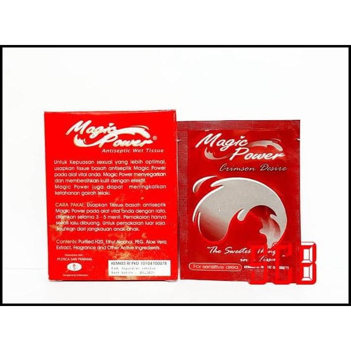 MANJUR TISSUE - TISU MAGIC POWER MERAH
