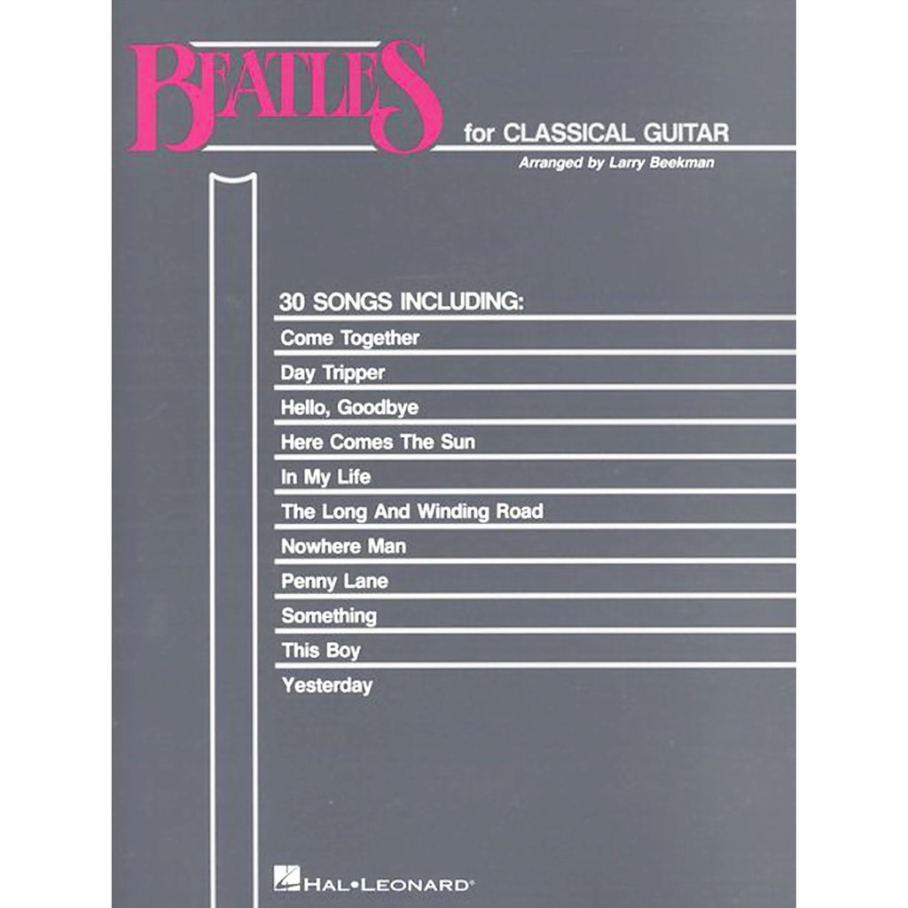 

Buku Gitar Beatles for Classical Guitar - Guitar Solo