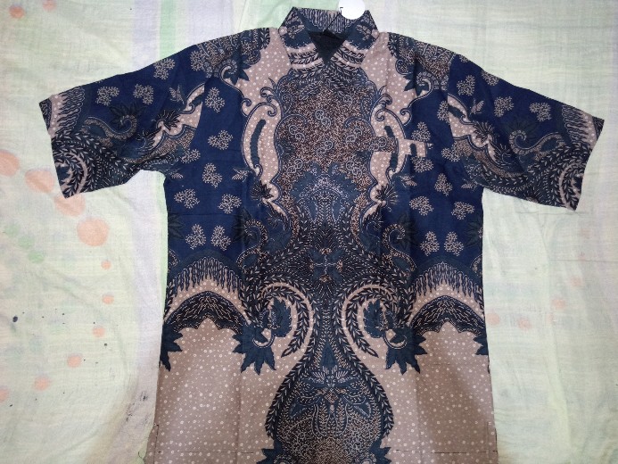 Modang# Kemeja Batik Pria Premium Motif Polos Minimalis Katun Sragenan Hq Ori Batik Solo By Rashashi