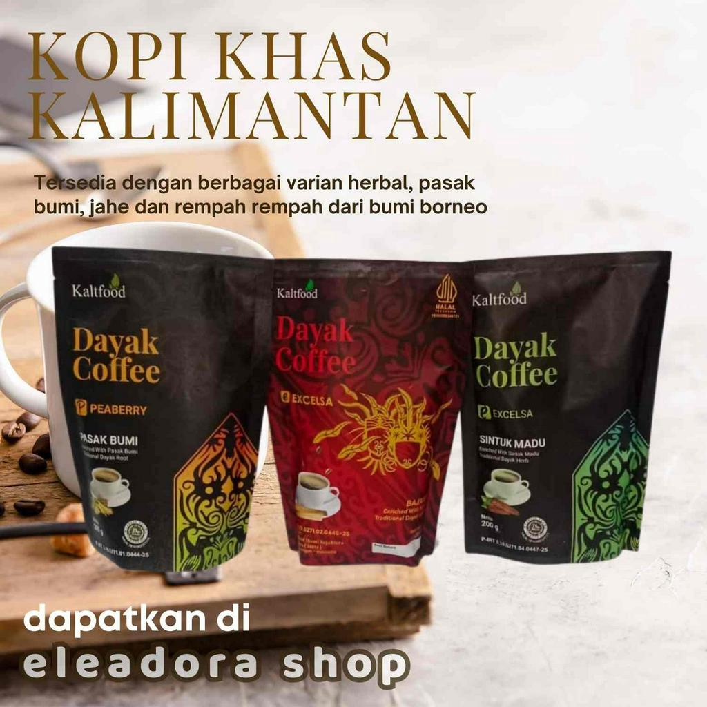 

Kopi Kaltfood - Aneka Varian - Kopi Bubuk Asli Palangkaraya Kalimantan Tengah