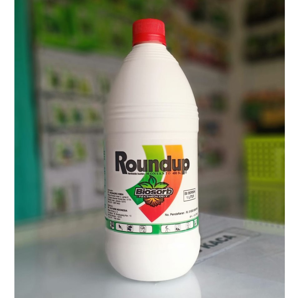 herbisida ROUNDUP 1 LITER - round up 1 liter - obat pembasmi rumput dan gulma