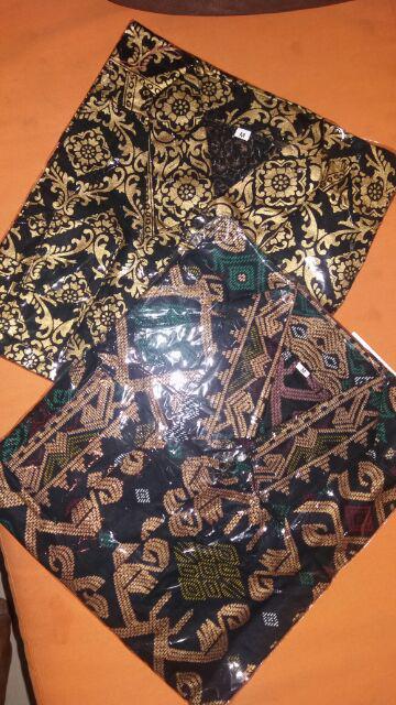 Kemeja Batik Original Motif Monocrome Semut