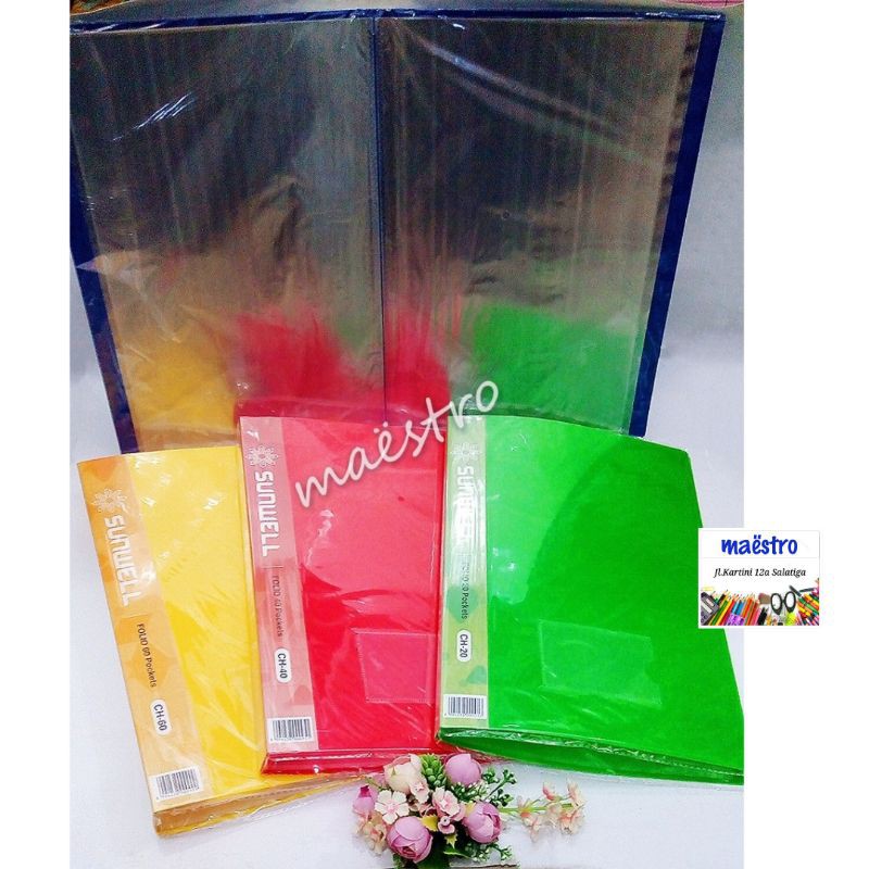 

Clear Holder F4/ Folio/ Clear Holder 20/ 40/ 60 / Document Display Album