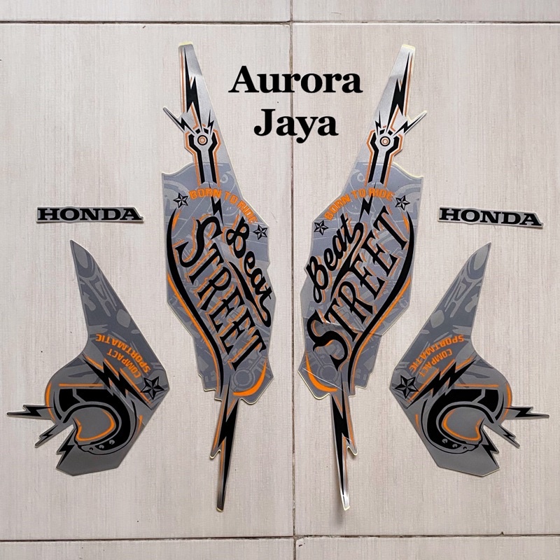 Striping Honda Beat Street Stiker Sticker Lis Stripping Sepeda Motor