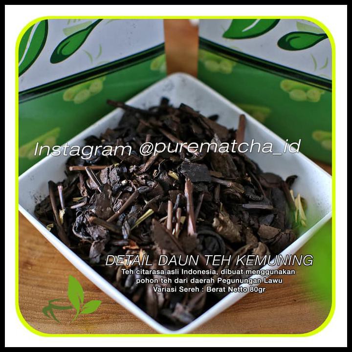 

Teh Kemuning Sereh Asli Indonesia Authentic Indonesian Lemon Grass Tea