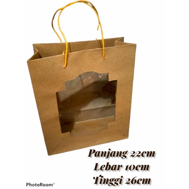 

Paperbag mika isi 12 tas kertas souvernir kado packing