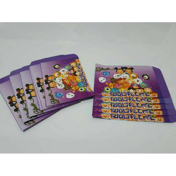 

Silahkan Order Amplop/Angpao Lebaran Tsum Tsum Ungu Isi 100