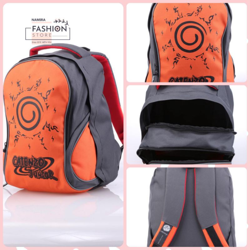 Tas Sekolah Anak Naruto / Tas Ransel Anak Laki-laki  / Tas Naruto