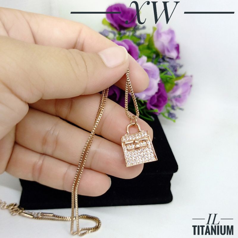 Titanium set rosegold XW31102007