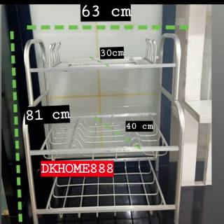 rak piring aluminum 3 tingkat renata Shopee Indonesia rak piring aluminum 3 tingkat renata Shopee Indonesia