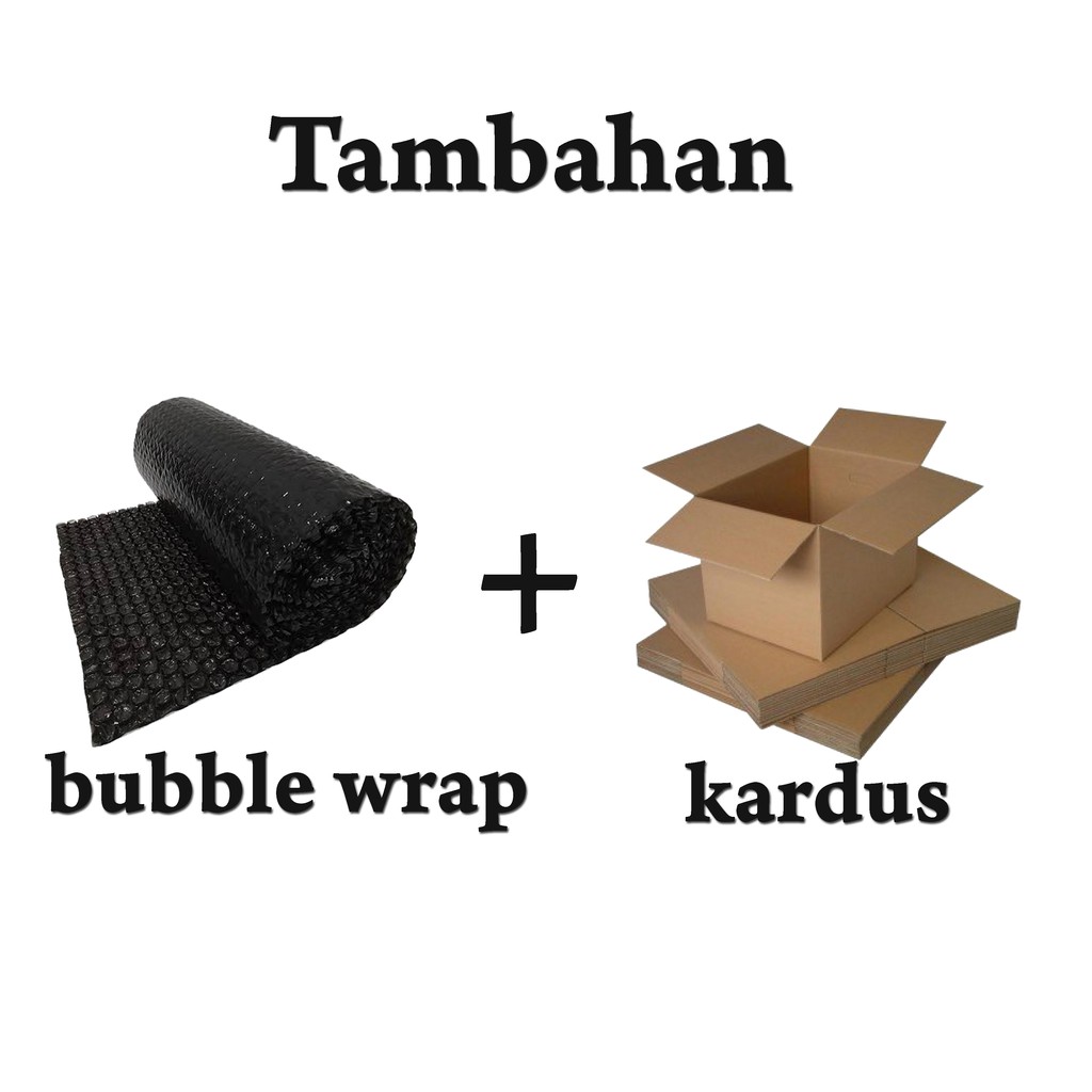 

TAMBAHAN BUBBLE WRAP DAN PACKING KARDUS