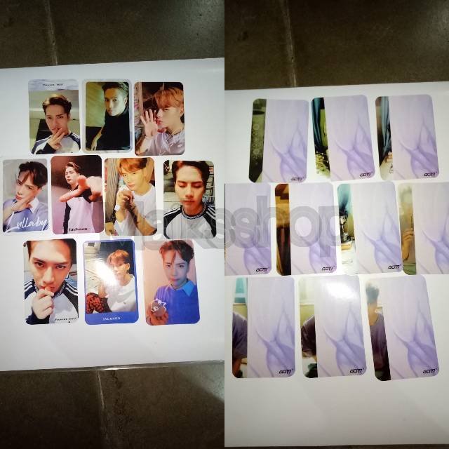 (BISA SATUAN) Got7 Present You Lullaby Mark, Jinyoung, Jackson Only Pc Kpop
