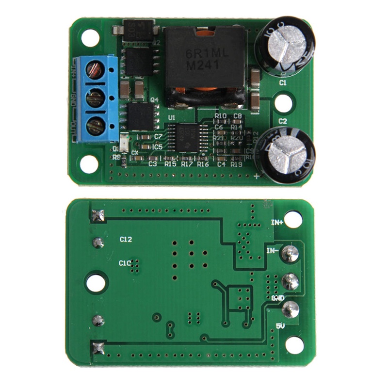 Modul Konverter Step Down DC-DC Synchronous 24 V / 12v Untuk 5v / 5A 25w