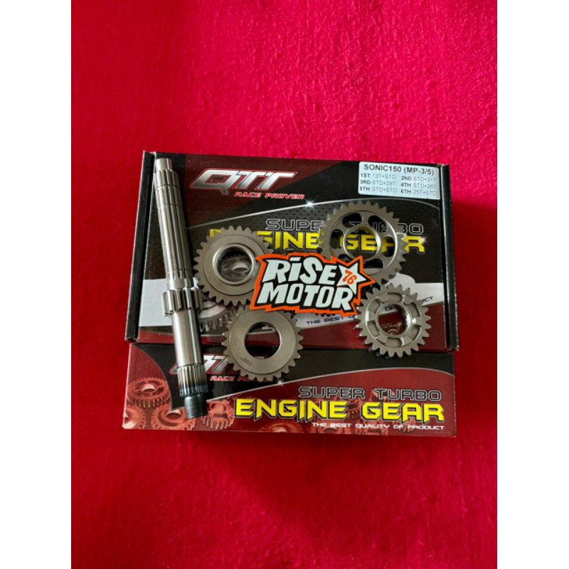 Gear Ratio QTT Sonic 150 MP3 MP5