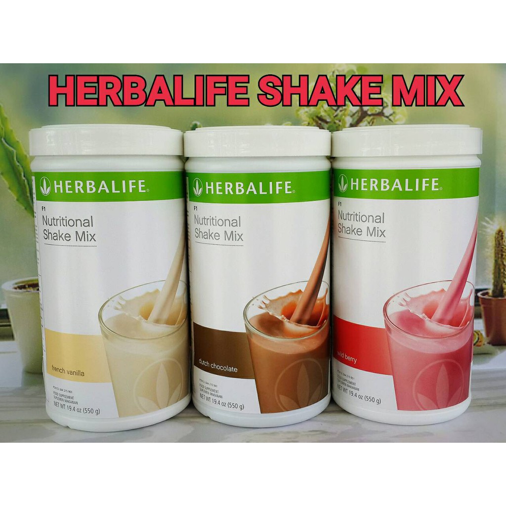 H E R B A L I F E Shake Mix Herbalife Shopee Indonesia