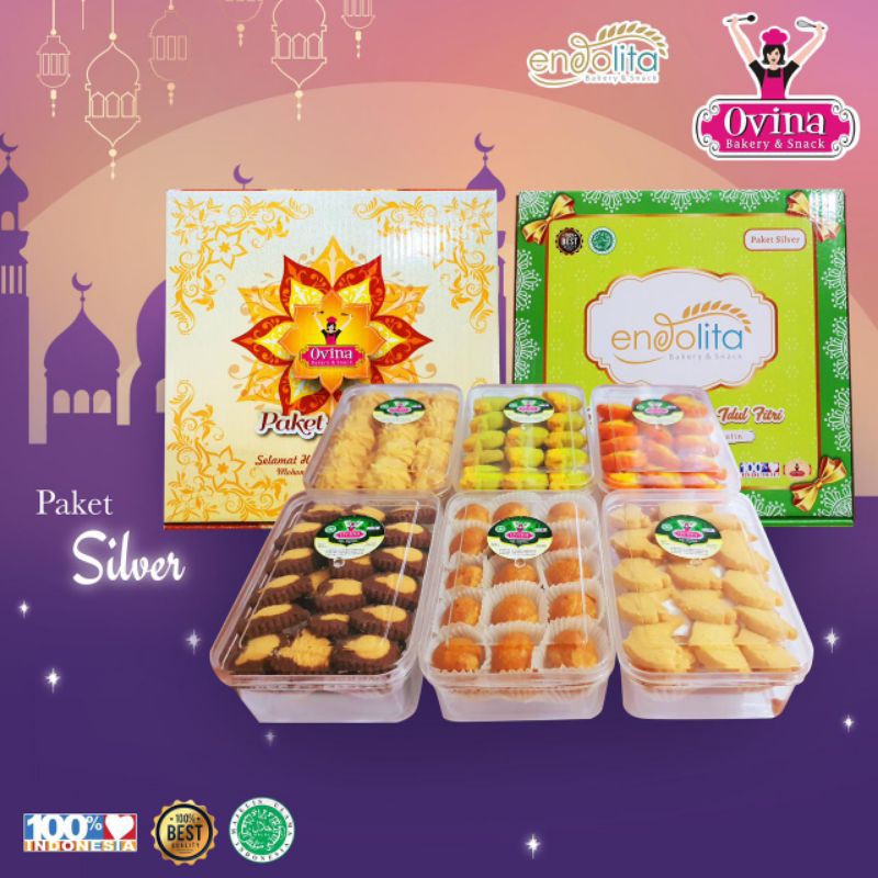 

Ovina Silver Paket Kue Kering Parcel Lebaran