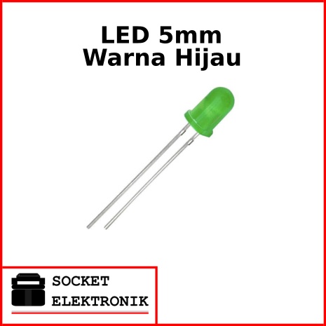LED 5mm warna hijau