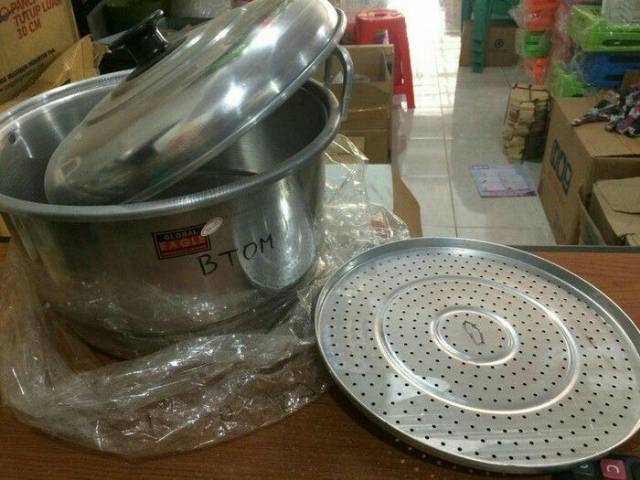 Panci Dandang / Kukusan  Nasi / Steamer Nasi ukuran 26