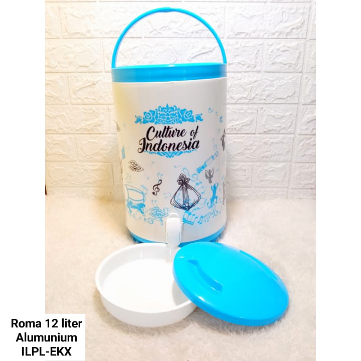 Drink Jar Roma 12 L Bahan Dalam Aluminum | Drink Jar | Tempat air minum | water jug