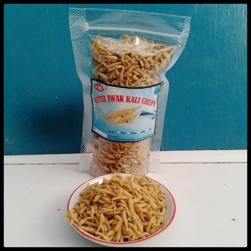 

CETUL TERI CRISPY AIR TAWAR 50gr ENAK BERGIZI