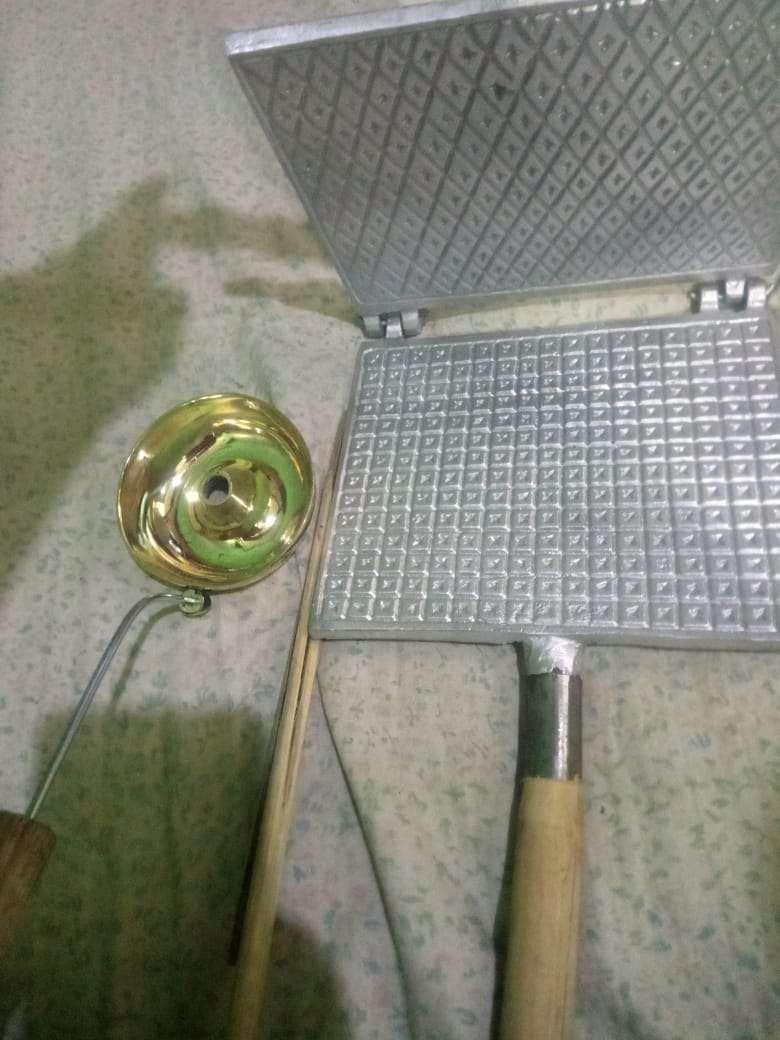 Cetakan Semprong  / Eng Roll  + 2 Supit Untuk Menggulung