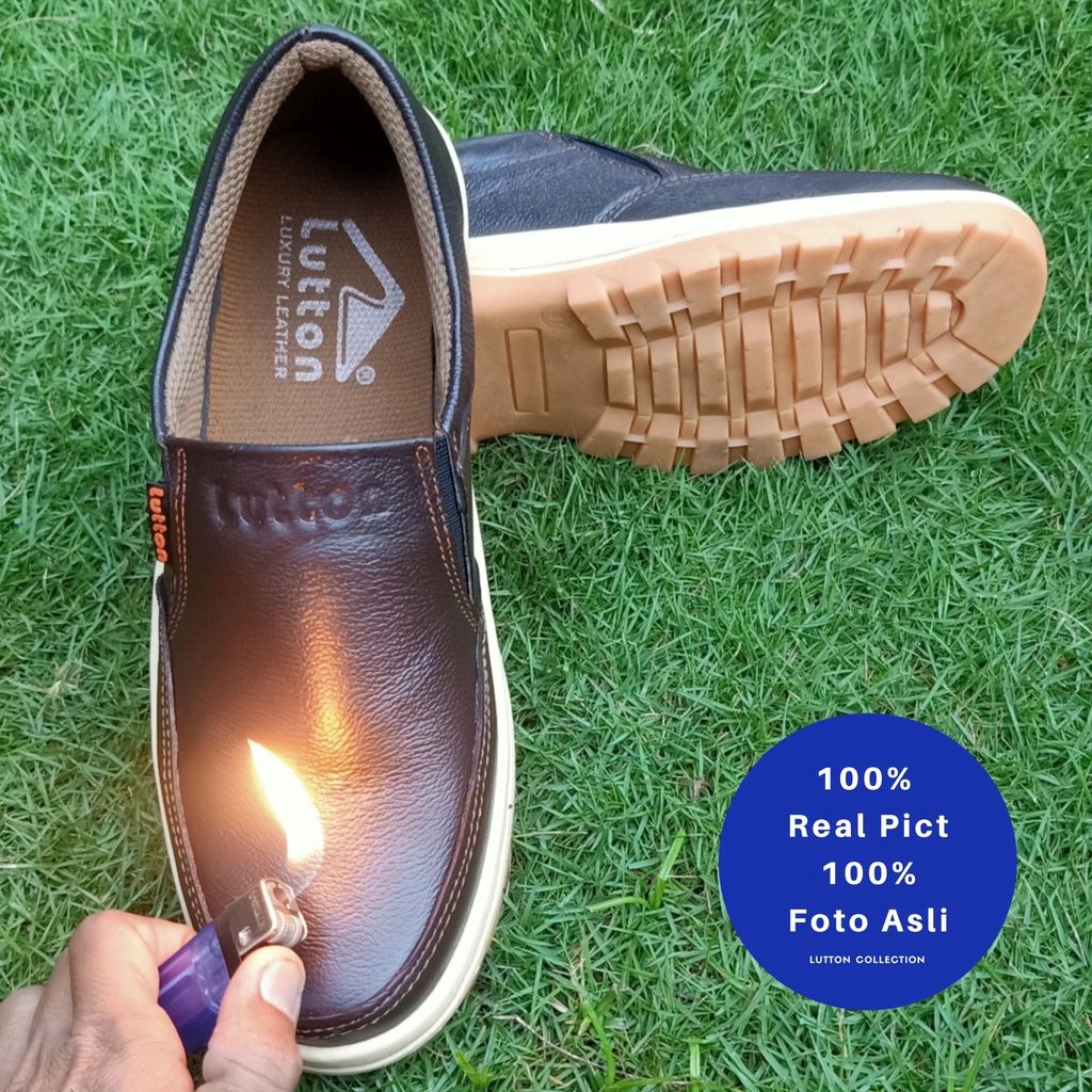 Lutton - sepatu casual pria - WARIOR