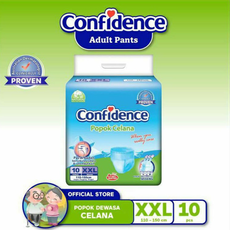 Confidence Adult Pants XXL10 - Confidence Popok Celana XXL 10