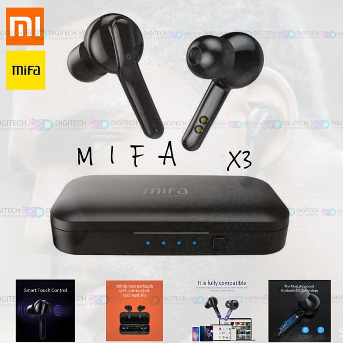 MIFA X3 Headset Wireless Earphone TWS Xiaomi Bluetooth 5.0 Airpods