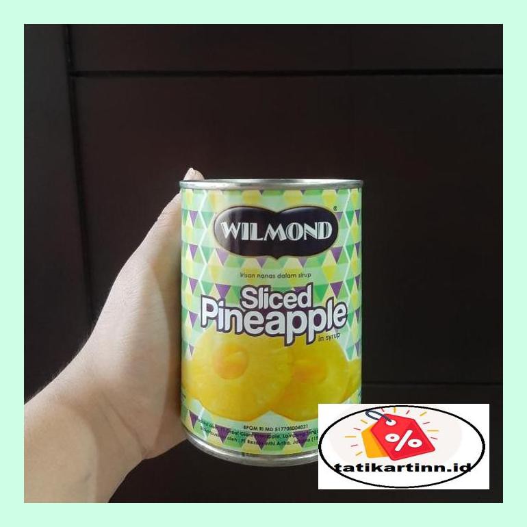 

T4Tksot Wilmond Sliced Pineapple 567G / Irisan Nanas Kaleng/Buah Nanas Kaleng Sotytat