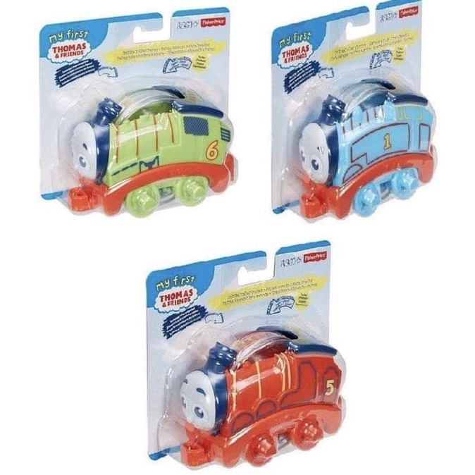 My First Thomas &amp; Friends | RATTLE ROLLER | PERCY JAMES | Encourages Shape Recognition | Kereta Api Lokomotif | Youngest Engineers | Original Fisher Price