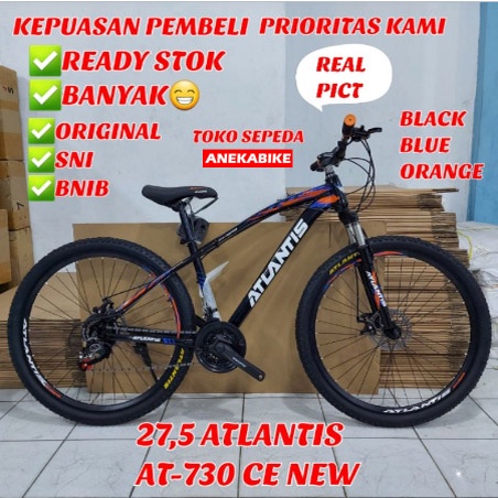 SEPEDA GUNUNG 27.5 inch ATLANTIS AT-730 AT-69 MTB SEPEDA GUNUNG MURAH PROMO-5