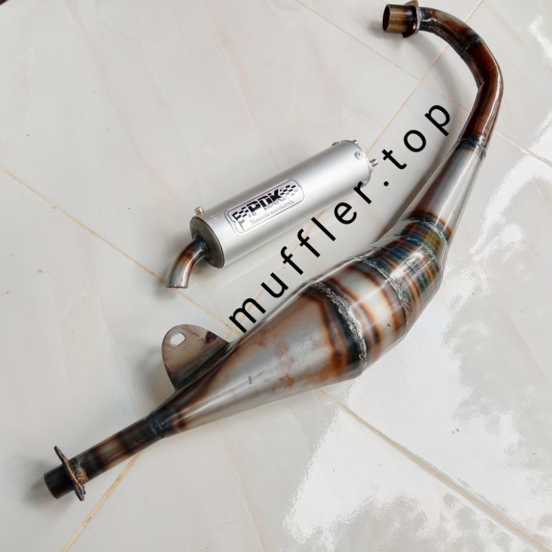 Pdk Knalpot Satria 2 Tak Satria Hiu Satria Lumba Model Samping Silincer Lepas Bahan Plat