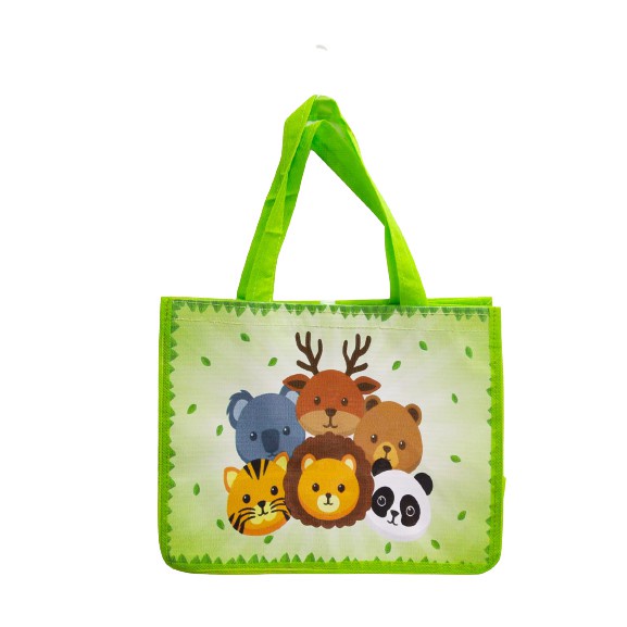 

READY STOK Tas ultah Goodiebag Gambar Animal / Tas Ulang Tahun Anak Ready Stock / Gambar Animal