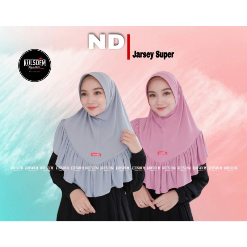 KULSOEM ND JERSEY SUPER BY ANQUEELA HIJAB