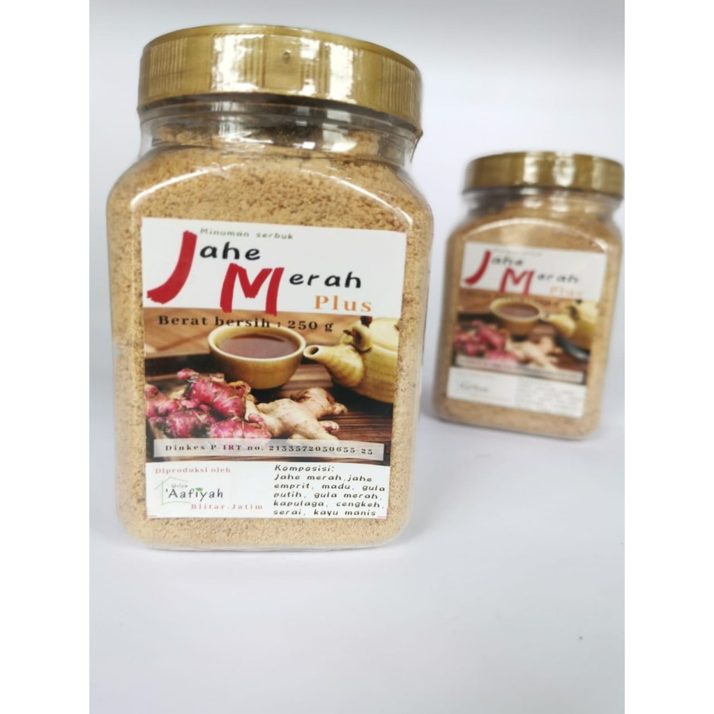 

Ghulmart Bubuk Minuman Herbal Serbuk Jahe Merah Plus Griya 'Aafiyah 250 gram