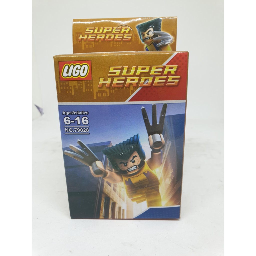 LEGO WOLVERINE MERK LIGO