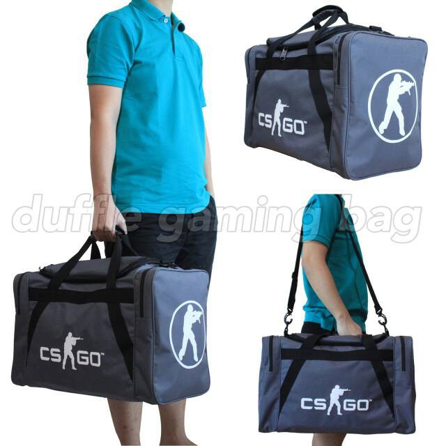 Jual Tas Gaming Duffle Bag CSGO Counter Strike Global Offensive Gamer