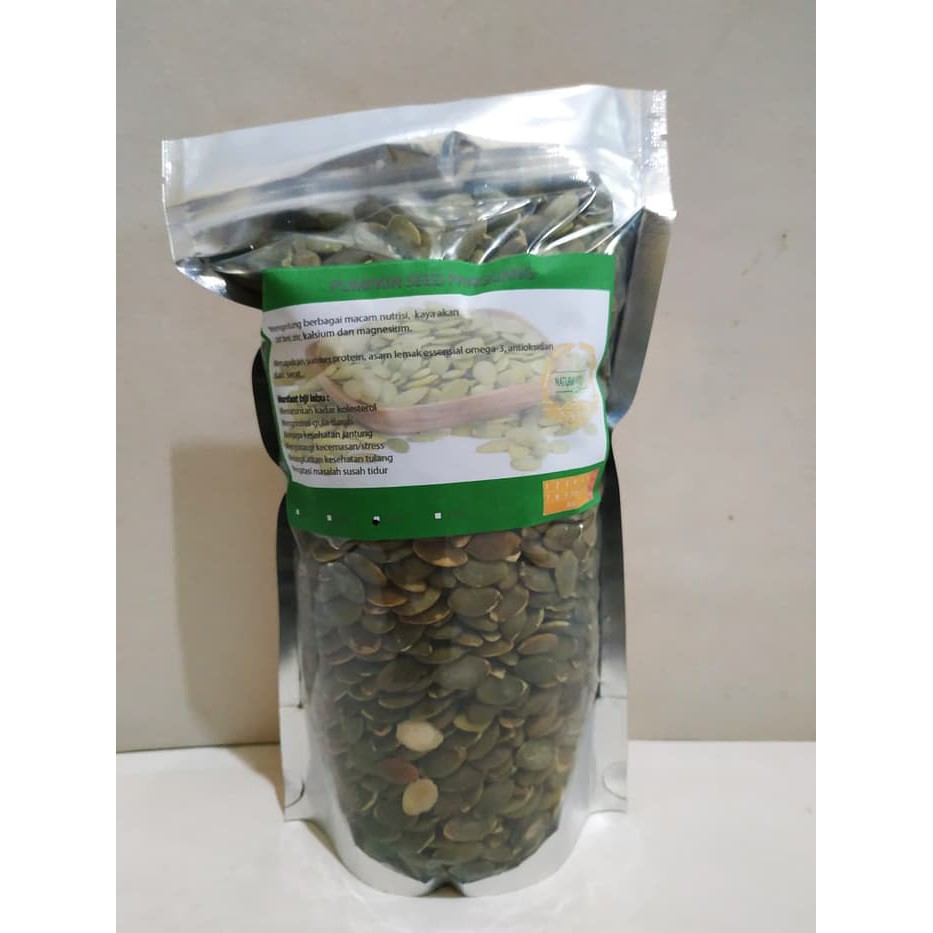 

Pumkin Seed (Biji Labu) Oven 500 Gr