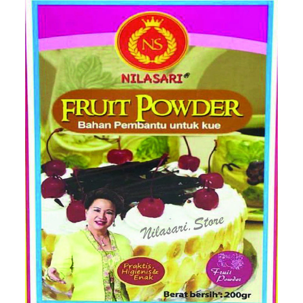 

Tepung Fruit Powder Nilasari Buah 200gr Bahan Buah HALAL Free Resep