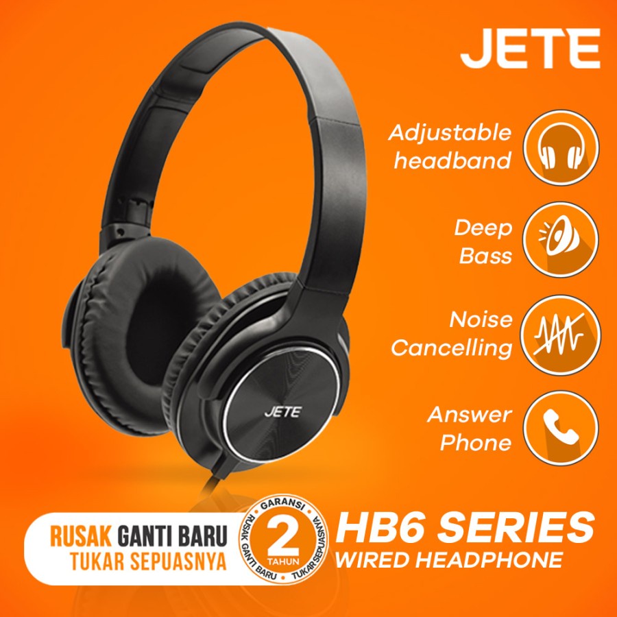 Headset Jete HB6 Noise Canceling