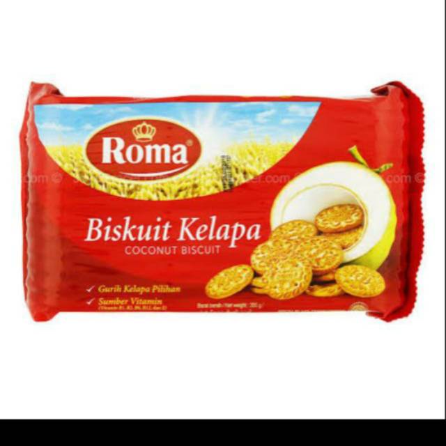 

ROMA KELAPA BISCUIT 300G